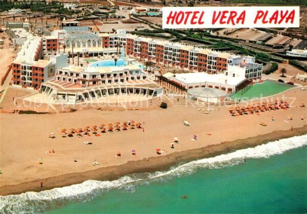 Vera Andalucia Hotel Vera Playa Fliegeraufnahme