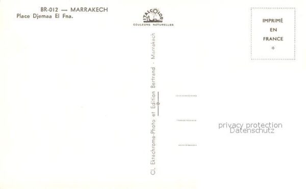 Marrakech Marrakesch Place Djemaa El Fna – Bild 2