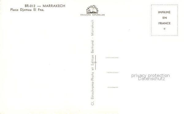 Marrakech Marrakesch Place Djemaa El Fna – Bild 2