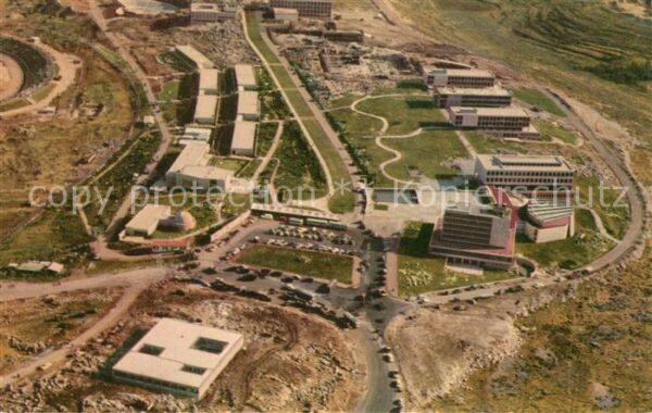 Jerusalem Yerushalayim The Hebrew University Fliegeraufnahme