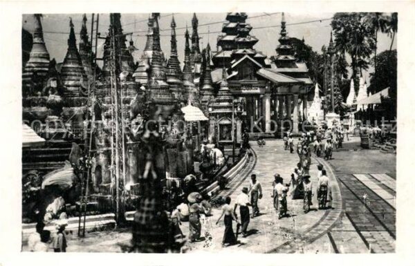 Rangoon Stadtansicht
