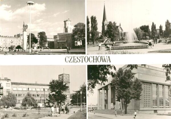Czestochowa Schlesien Plac Wladyslawa Philharmonie