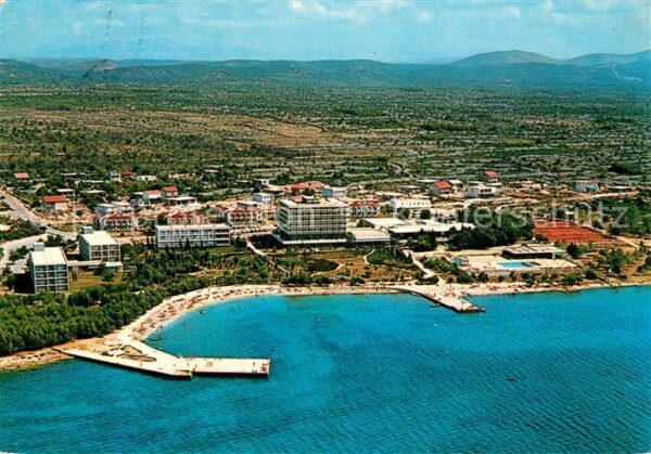 Vodice Fliegeraufnahme mit Hotel Imperial