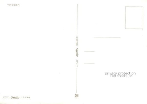 Trogir Fliegeraufnahme – Bild 2