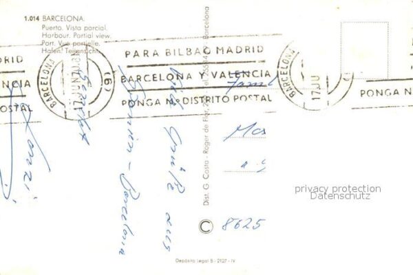 Barcelona Cataluna Puerto Vista aerea parcial – Bild 2