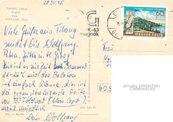 Tihany Fliegeraufnahme – Bild 2