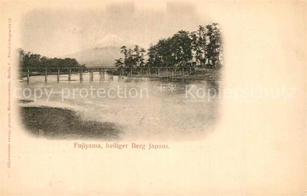 Fuji Fujiyama heiliger Berg