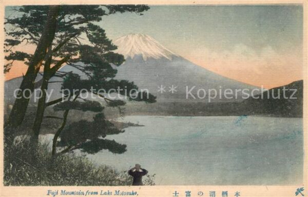 Mount Fuji Lake Motosuko