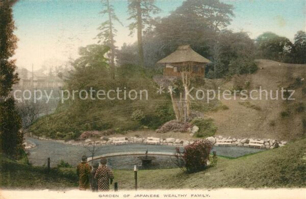 Japan Garden of Japanese Wealthy Family