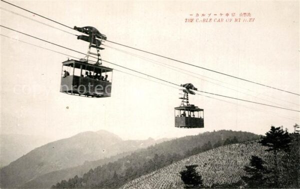 Mount Hiei Japan Seilbahn
