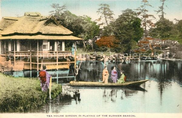 Japan House Garden Playing of the Summer Seas