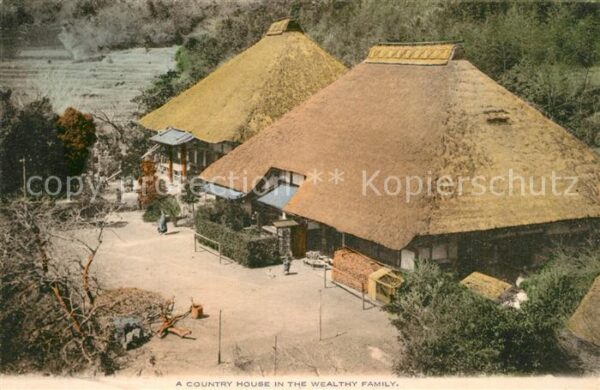 Japan A Country House in the Wealthy Family