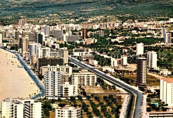 Benidorm Fliegeraufnahme