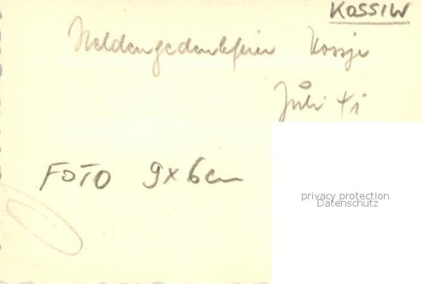 Kossiw Kossje Ukraine Feldgedenkfeier – Bild 2