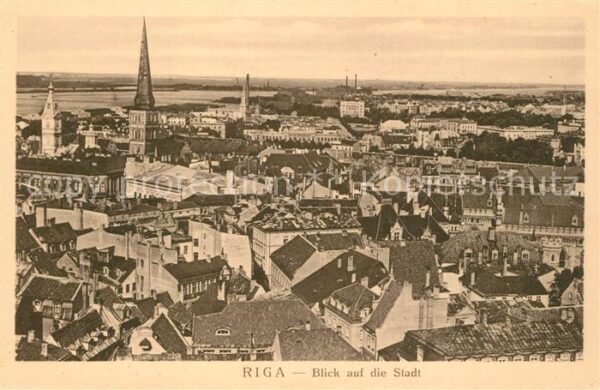 Riga Lettland Stadtblick