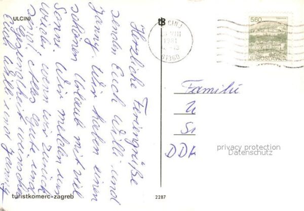 Ulcinj Fliegeraufnahme – Bild 2