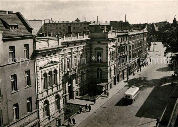 Opole Lubelskie Fragment ulicy Krakowskiej