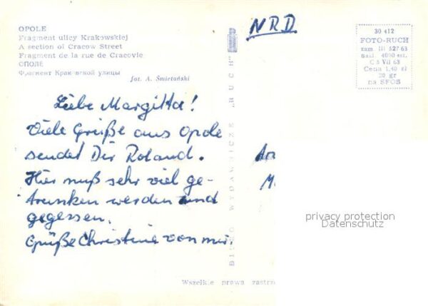Opole Lubelskie Fragment ulicy Krakowskiej – Bild 2