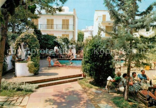 Sitges Hotel Pension Casa Munich Swimming Pool