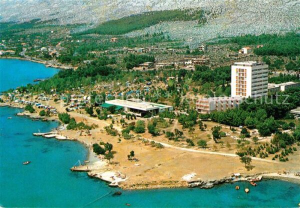 Paklenica Starigrad Strand Hotels Ferienanlage Fliegeraufna