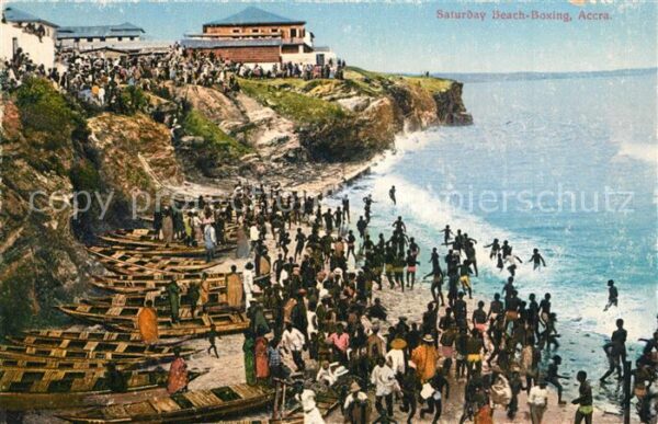Accra Saturday Beach-Boxing