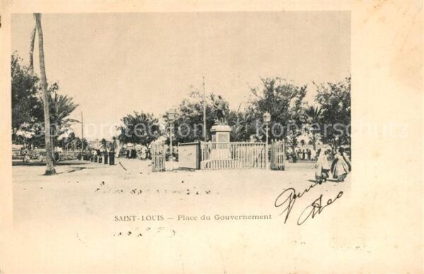 Saint Louis Senegal Place du Gouvernement