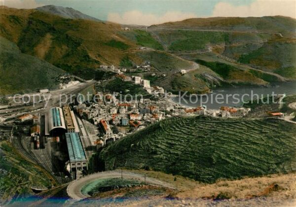 Port Bou Fliegeraufnahme