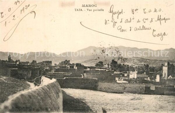 Taza Maroc Panorama