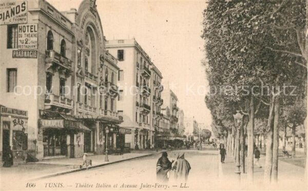 Tunis Theatre Italien Avenue Jules Ferry