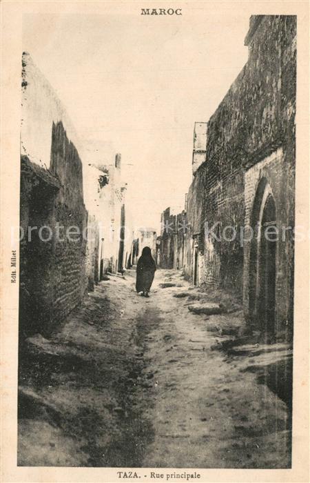 Taza Maroc Rue principale