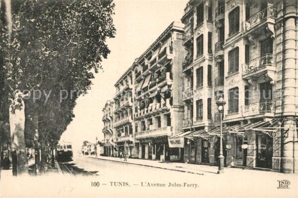 Tunis Avenue Jules Ferry
