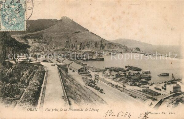Oran Vue prise de la Promenade de Letang