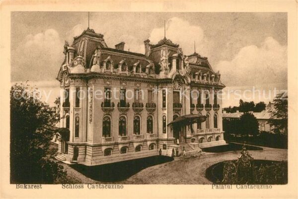 Bukarest Schloss Cantacuzino