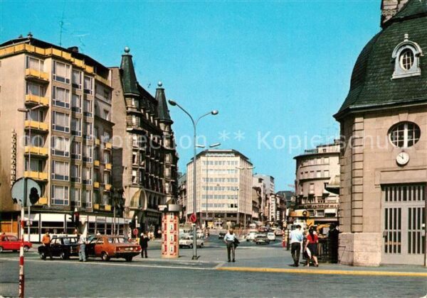 LUXEMBOURG  Luxemburg Bahnhofplatz