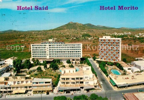 Cala Millor Mallorca Hotels Said Morito Fliegeraufnahme
