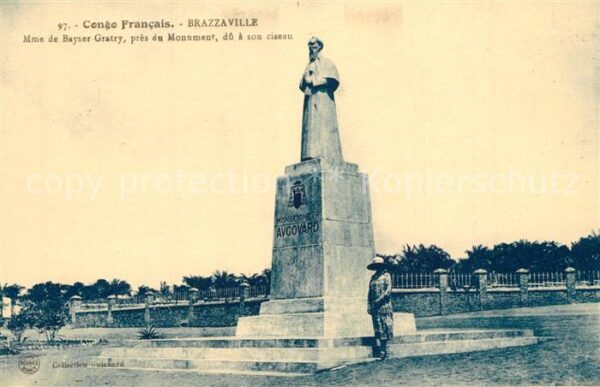 Brazzaville Monument de Bayser Gratry
