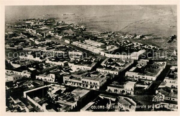 Colomb-Bechar Vue generale aerienne