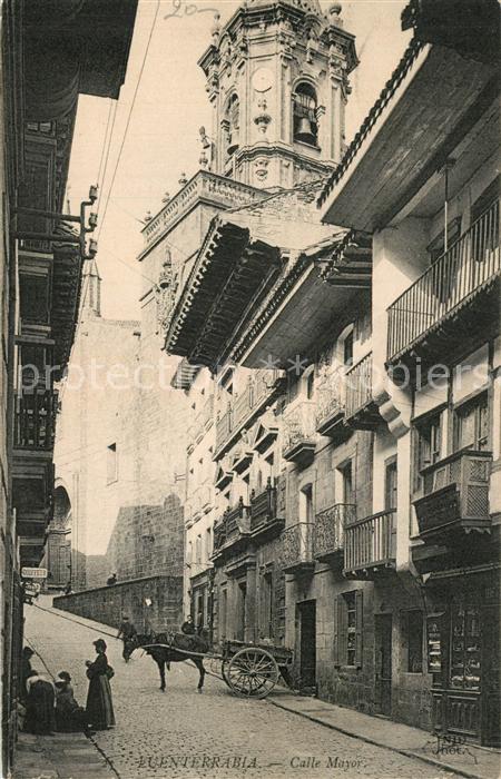 Fuenterrabia Hondarribia Calle Mayor