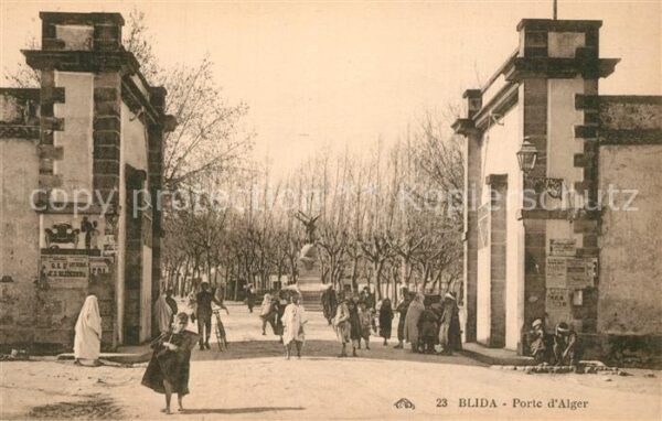 Blida Algerien Porte d Alger