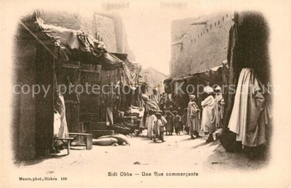 Sidi Okba Une Rue commercante