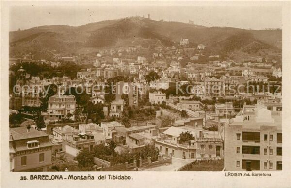 Barcelona Cataluna Montana del Tibidabo