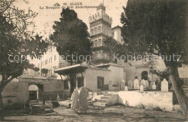 Alger Algerien Mosquee de Sidi Abderhaman