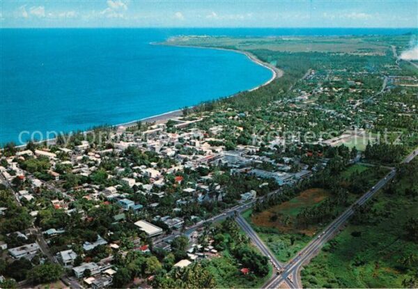 Saint Paul Réunion Fliegeraufnahme