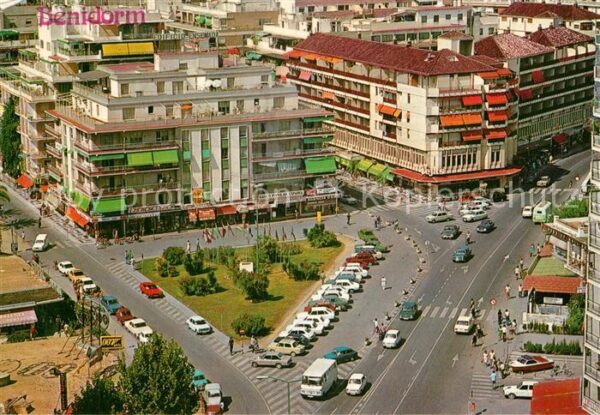 Benidorm Fliegeraufnahme