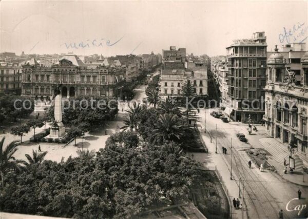 Oran Place du Marchal Foch Hotel de Ville Th