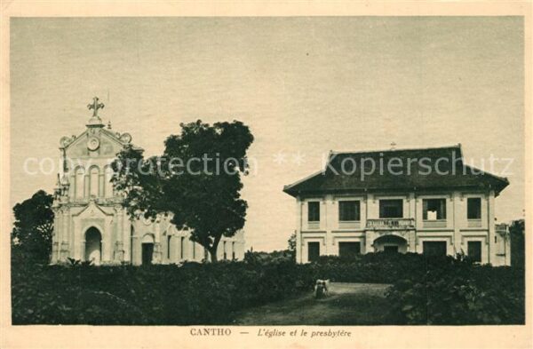 Cantho Can Tho Eglise Presbytere