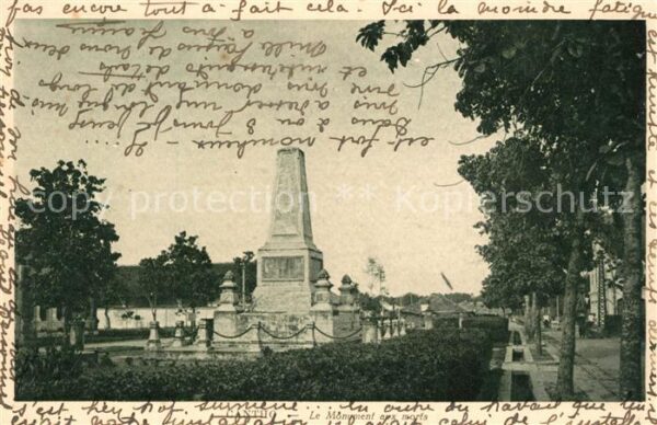 Cantho Can Tho Monument aux morts