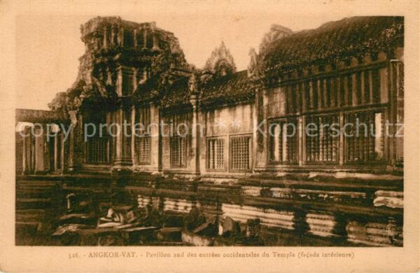 Angkor Kambodscha Pavillon Temple