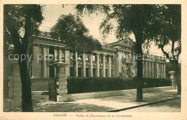 Saigon Palais du Gouverneur de la Cochinchine