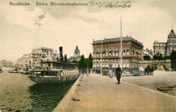 Stockholm Sädra Blasieholmshamnen